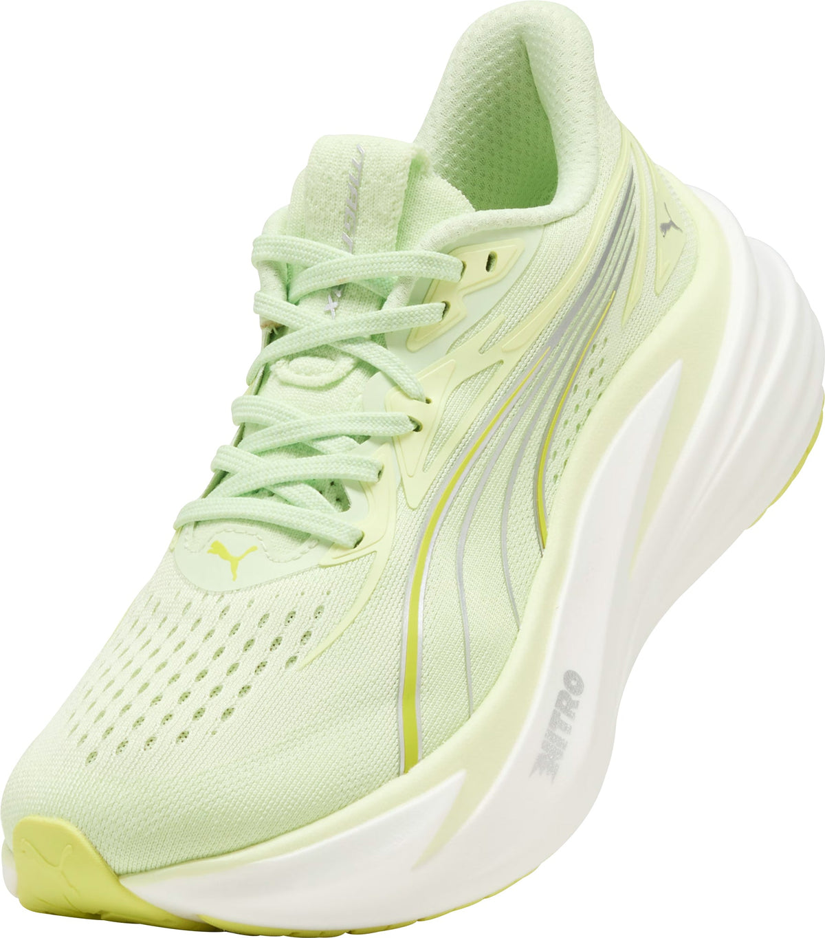 Puma MagMax Nitro 2 Women's Running Shoes - Green