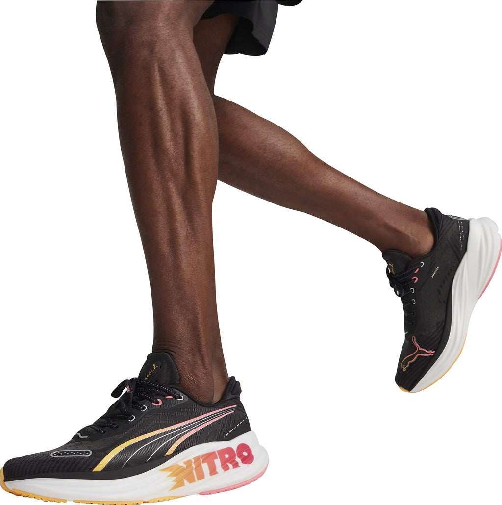 Puma Magnify Nitro 2 Tech Men's Running Shoes - Black