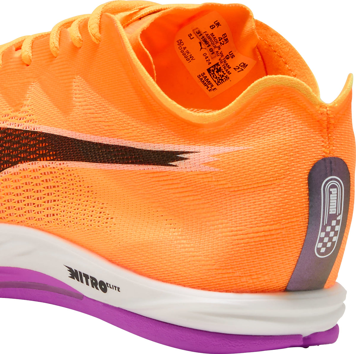 Puma Nitro Elite 3 Long Distance Running Spikes - Orange