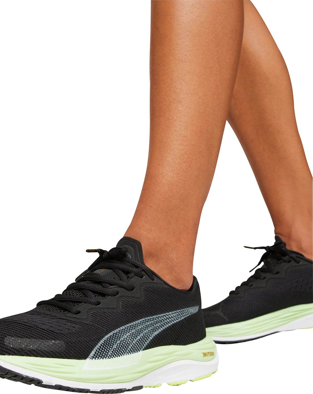 Puma Velocity Nitro 2 Women's Running Shoes - Black