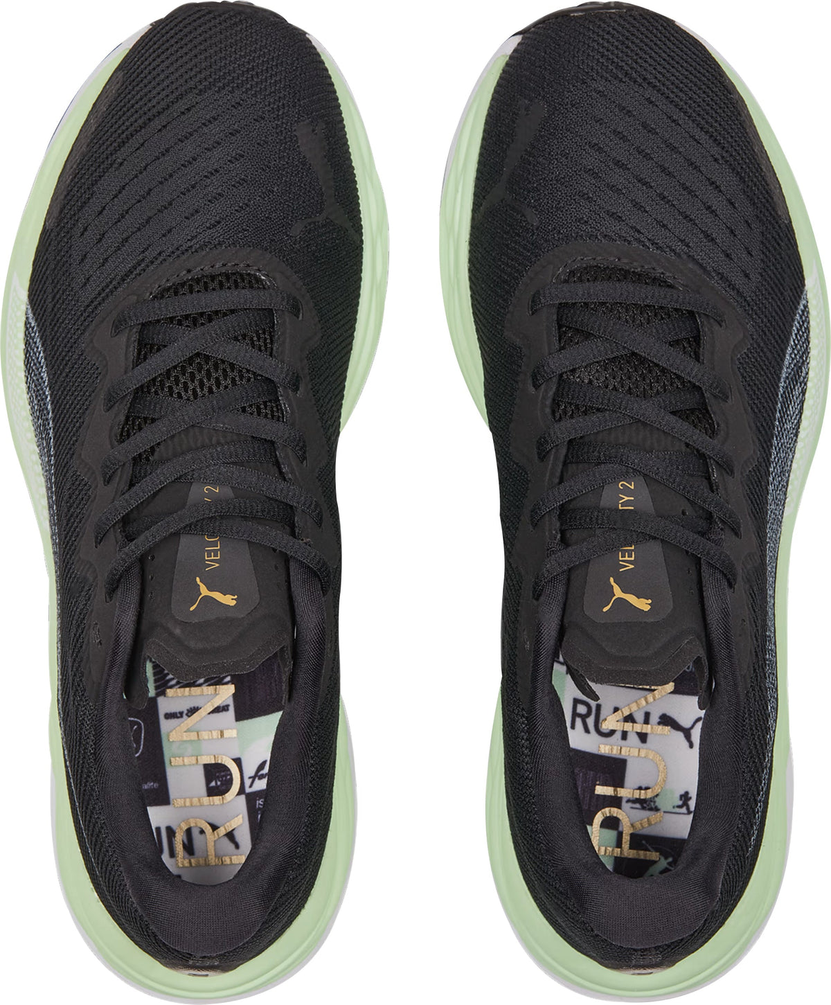 Puma Velocity Nitro 2 Women's Running Shoes - Black