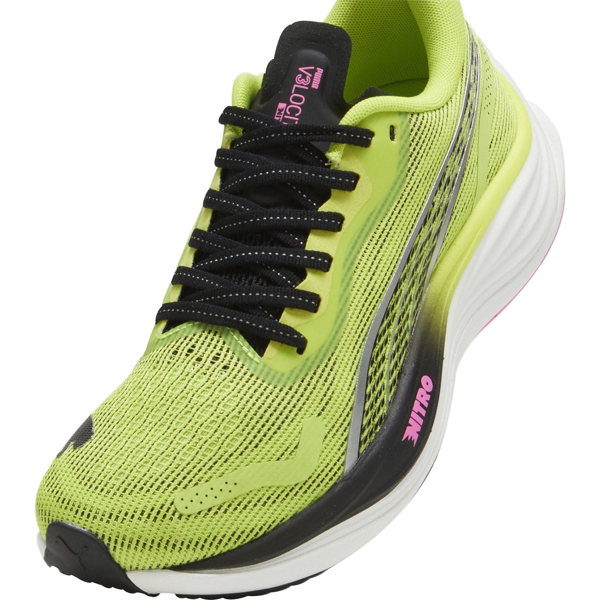 Puma Velocity Nitro 3 Women's Running Shoes - Green