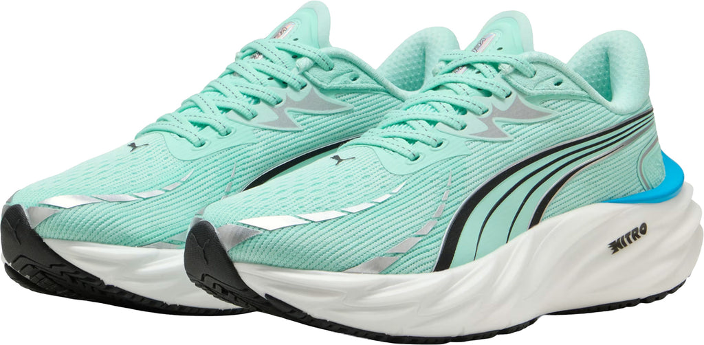 Puma Velocity Nitro 4 Women's Running Shoes - Green
