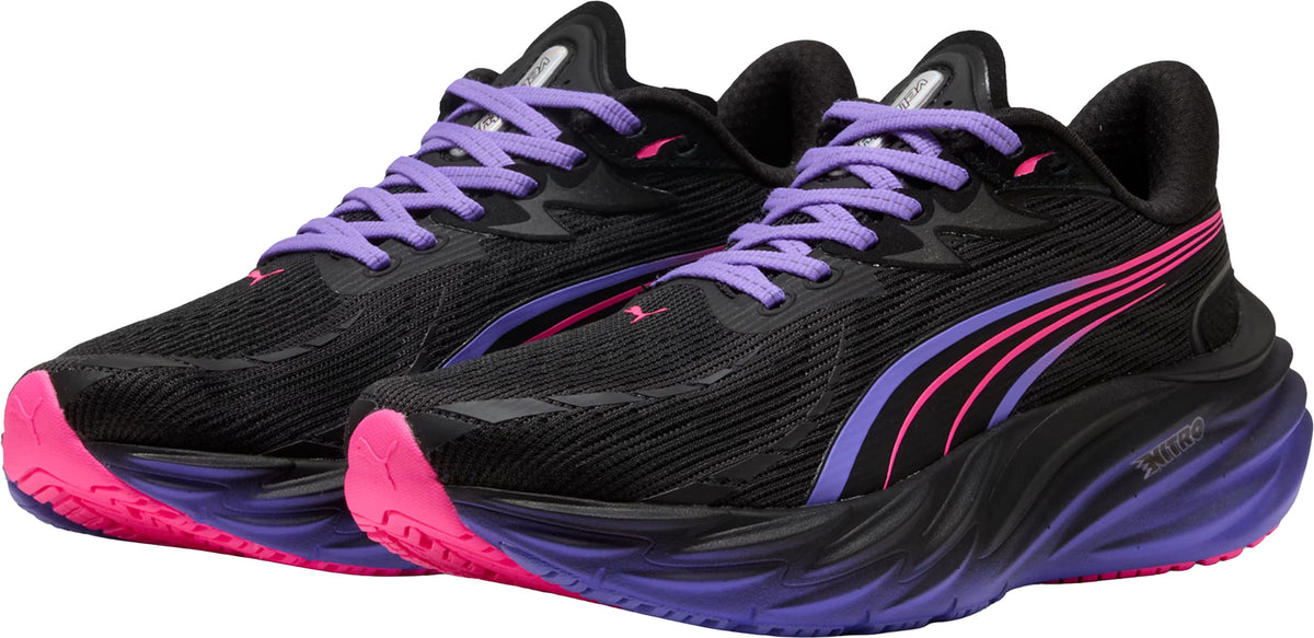 Puma Velocity Nitro 4 Women's Running Shoes - Black