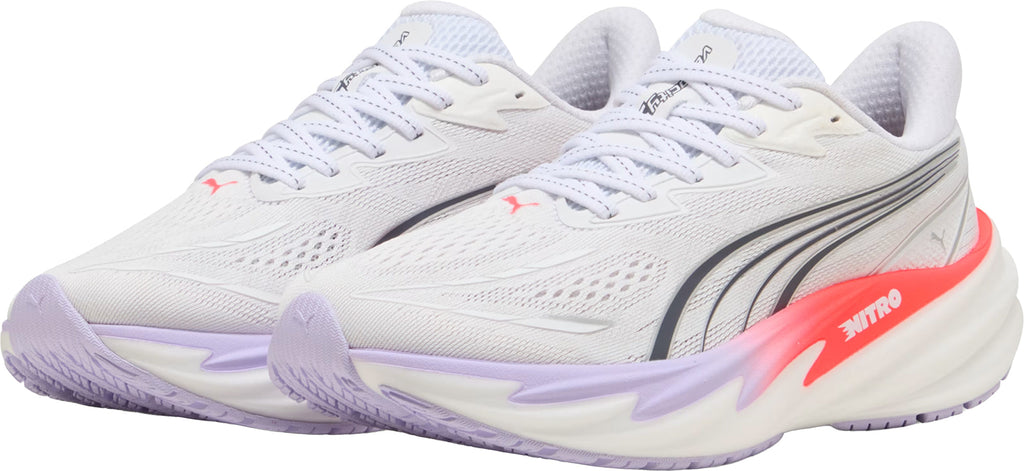 Puma Velocity Nitro 5 Women's Running Shoes - White