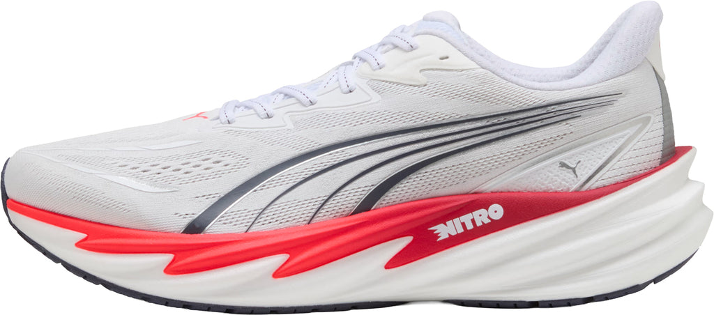 Puma Velocity Nitro 5 WIDE FIT Men's Running Shoes - White