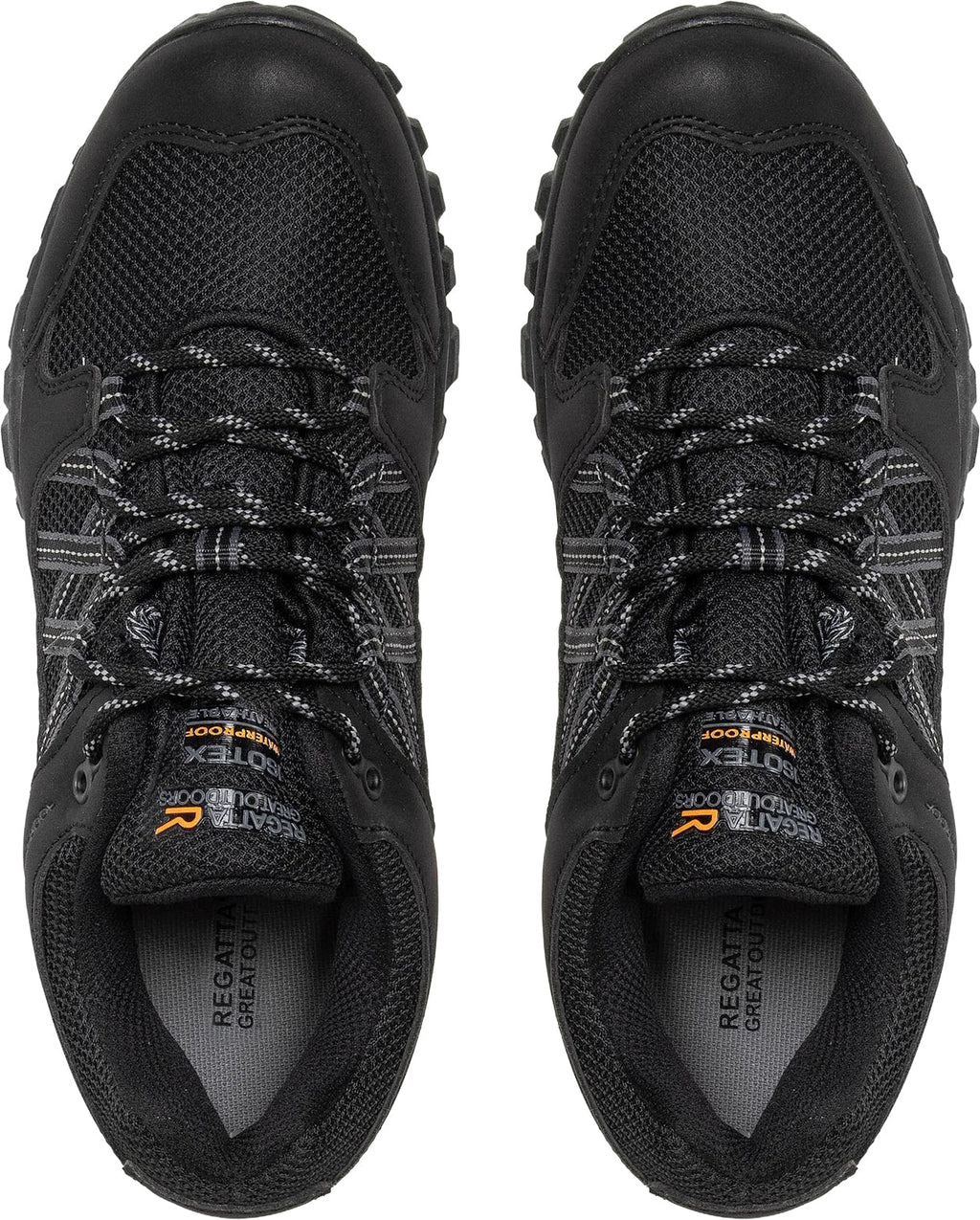 Regatta Edgepoint III Waterproof Men's Walking Shoes - Black