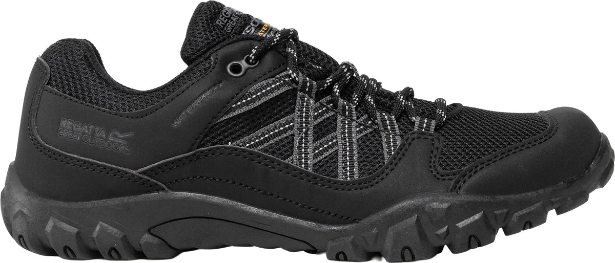 Regatta Edgepoint III Waterproof Men's Walking Shoes - Black