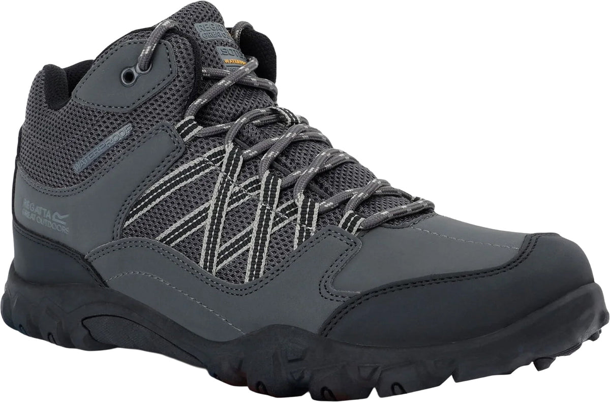 Regatta Edgepoint Waterproof Men's Walking Boots - Grey
