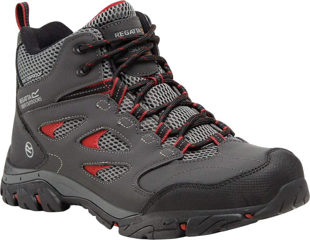 Regatta Holcombe Waterproof Men's Walking Boots - Grey