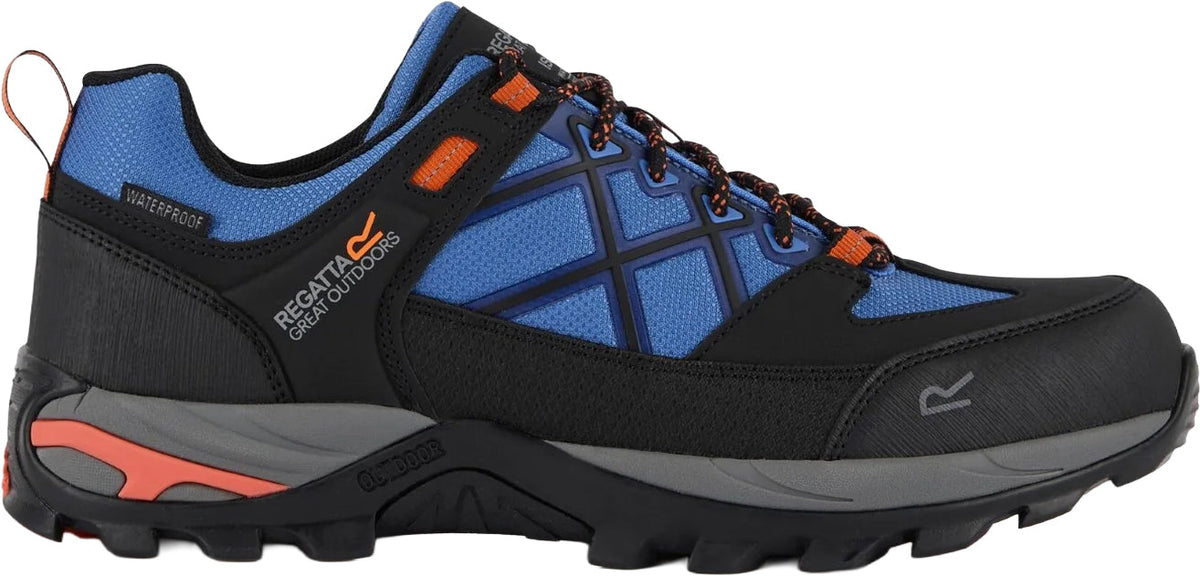 Regatta Samaris III Waterproof Men's Walking Shoes - Blue