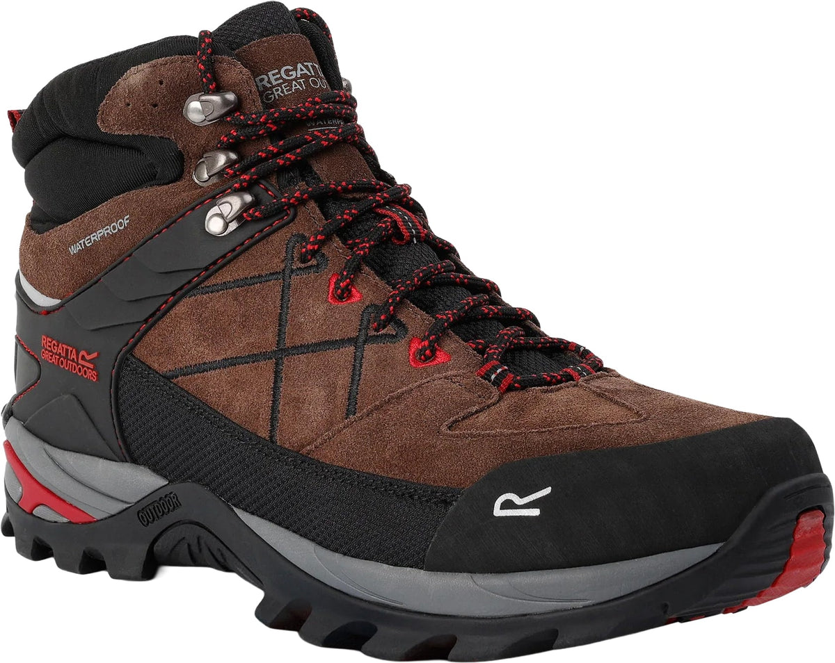 Regatta Samaris Pro II Waterproof Men's Walking Boots - Brown