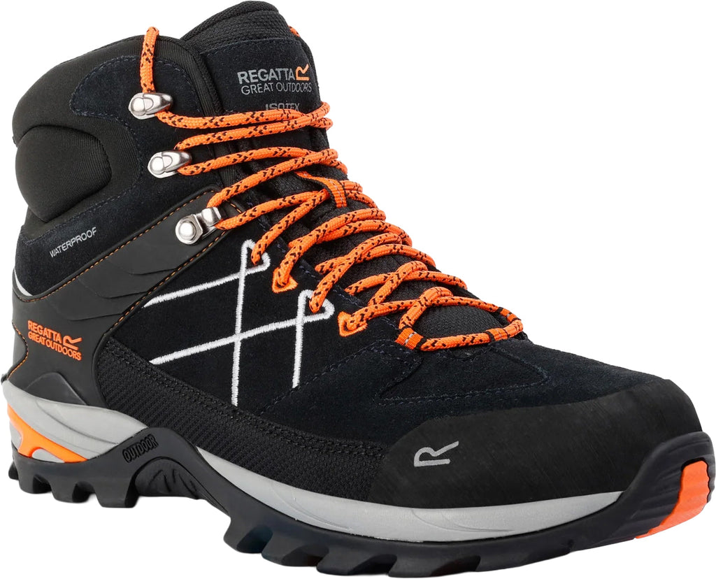 Regatta Samaris Pro II Waterproof Men's Walking Boots - Black