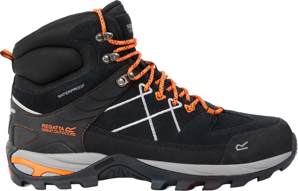 Regatta Samaris Pro II Waterproof Men's Walking Boots - Black