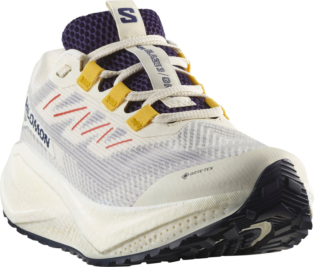 Salomon Aero Blaze 3 GRVL GORE - TEX Women's Trail Running Shoes - White