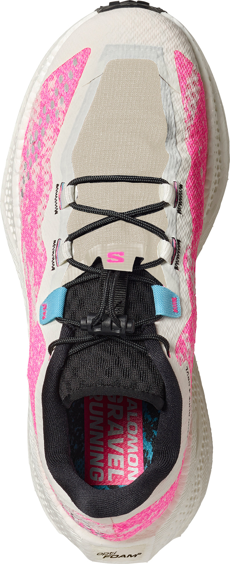 Salomon Aero Glide 4 GRVL Women's Trail Running Shoes - Cream