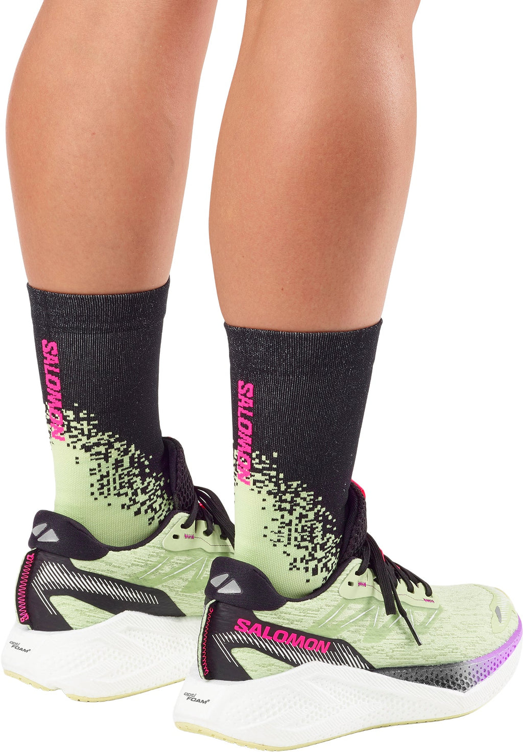 Salomon Aero Glide 4 Women's Running Shoes - Green