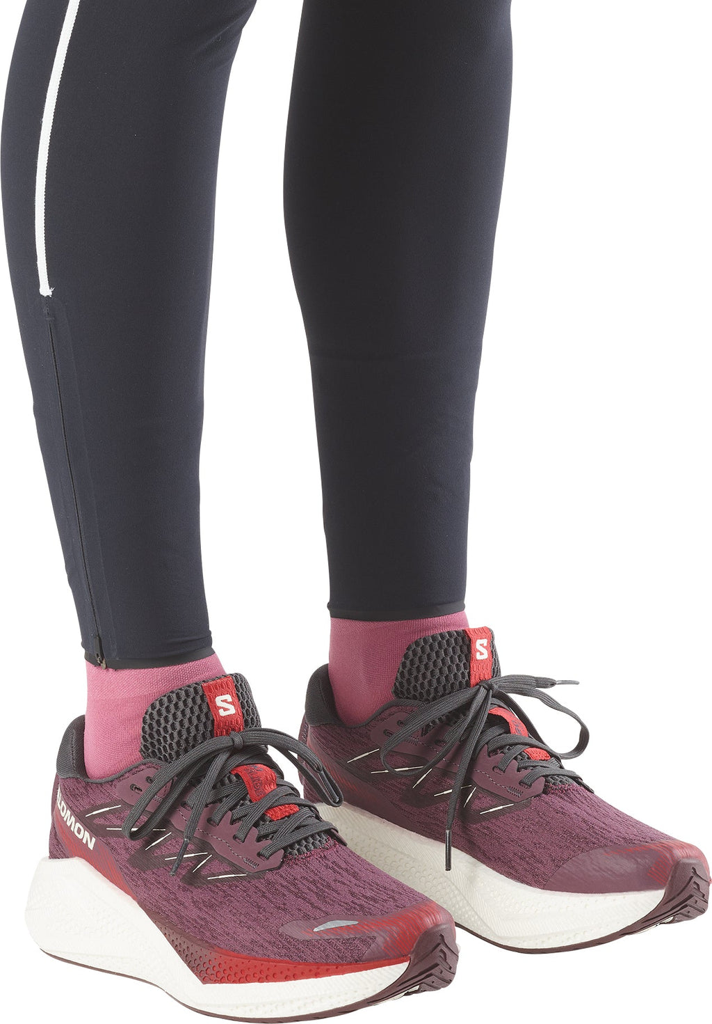 Salomon Aero Glide 4 Women's Running Shoes - Red
