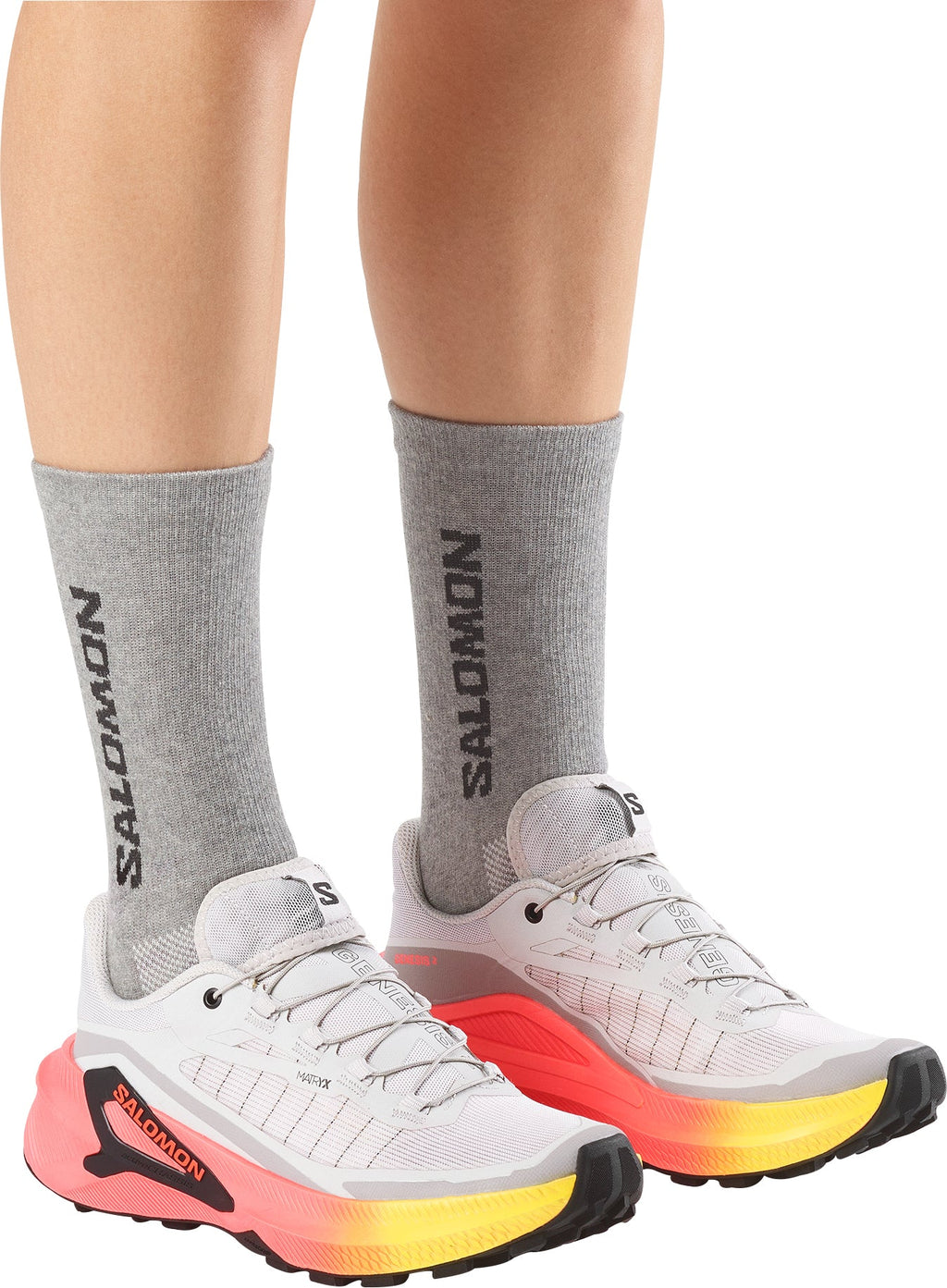 Salomon Genesis 2 Women's Trail Running Shoes - Grey