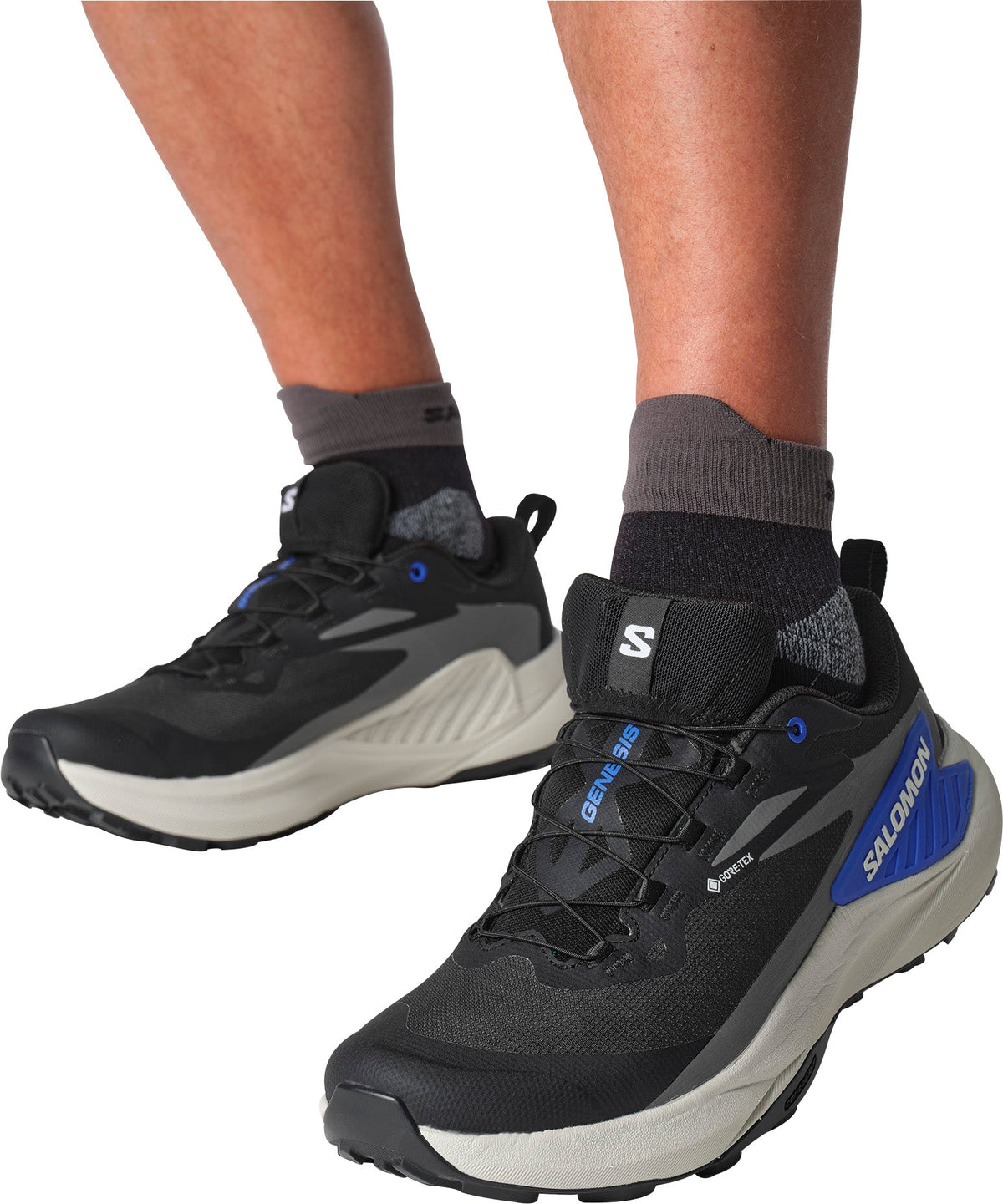 Salomon Genesis GORE - TEX Men's Trail Running Shoes - Black