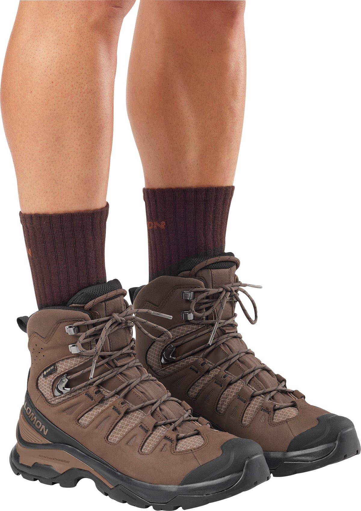 Salomon Quest 5 GORE - TEX Men's Walking Boots - Brown