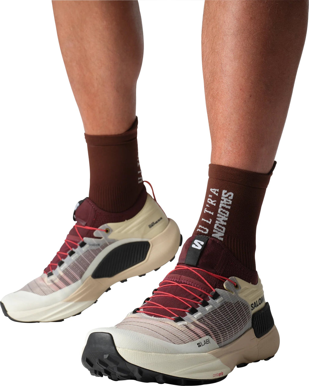Salomon S/Lab Genesis Trail Running Shoes - Cream