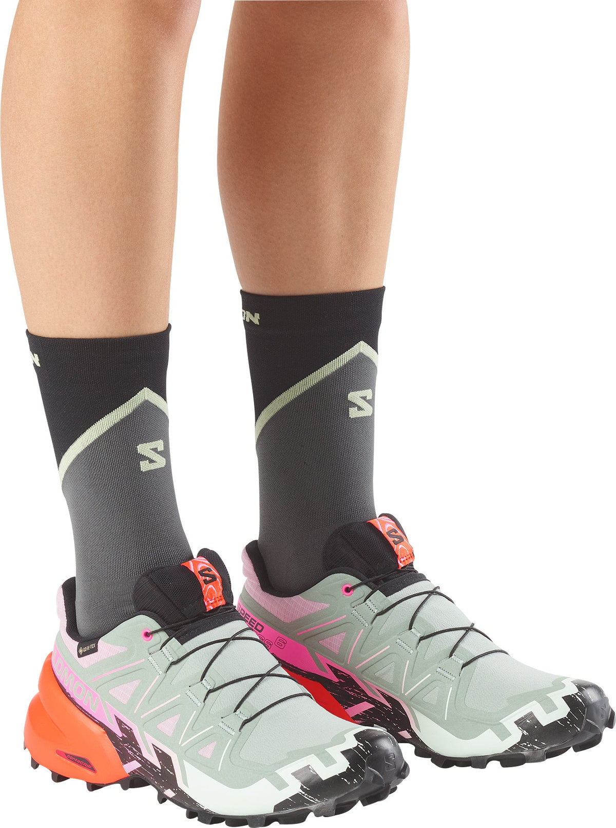 Salomon Speedcross 6 GORE - TEX Women's Trail Running Shoes - Green