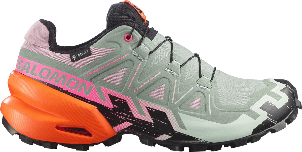 Salomon Speedcross 6 GORE - TEX Women's Trail Running Shoes - Green