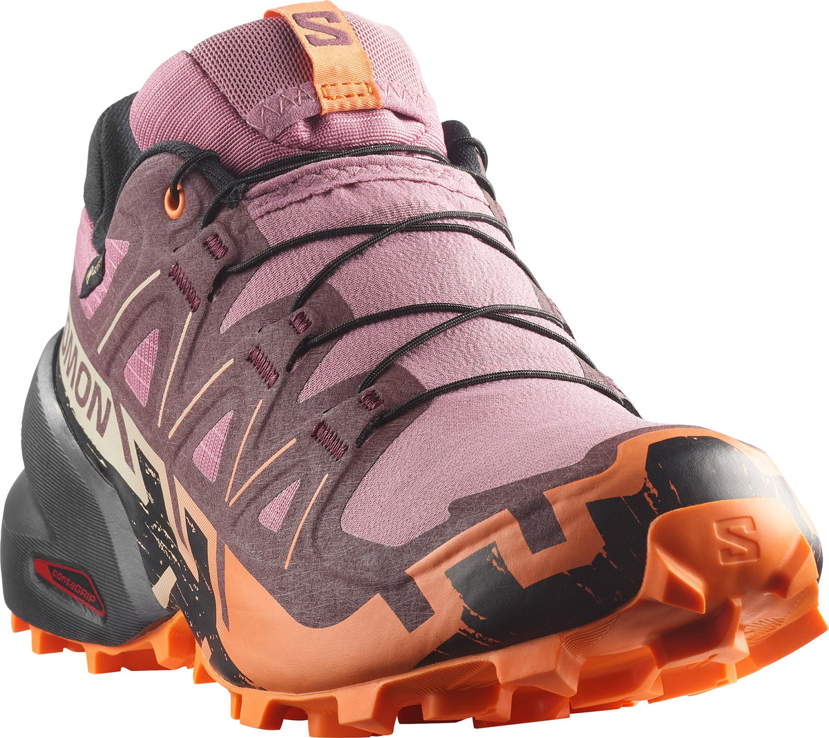 Salomon Speedcross 6 GORE - TEX Women's Trail Running Shoes - Pink