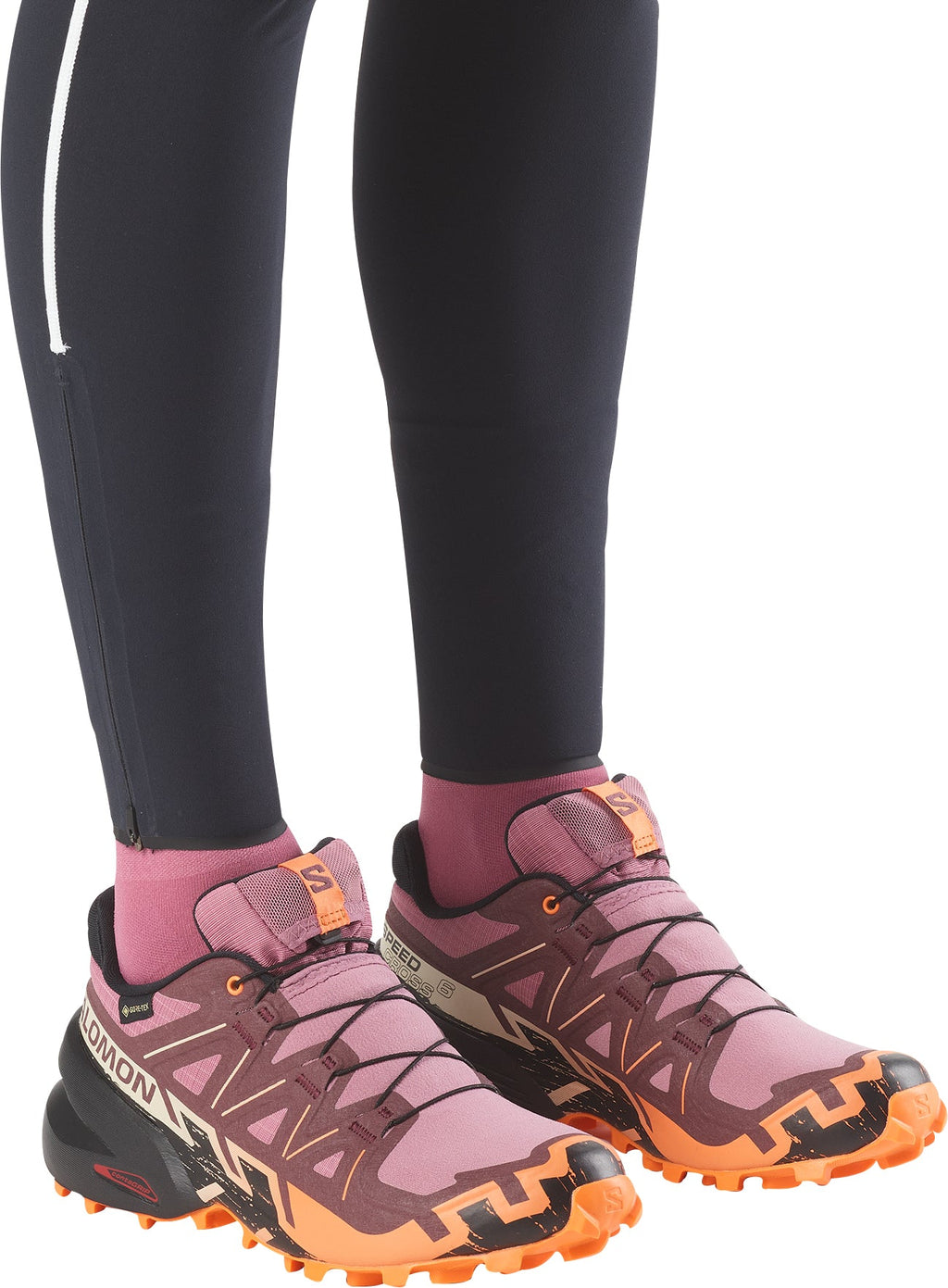 Salomon Speedcross 6 GORE - TEX Women's Trail Running Shoes - Pink