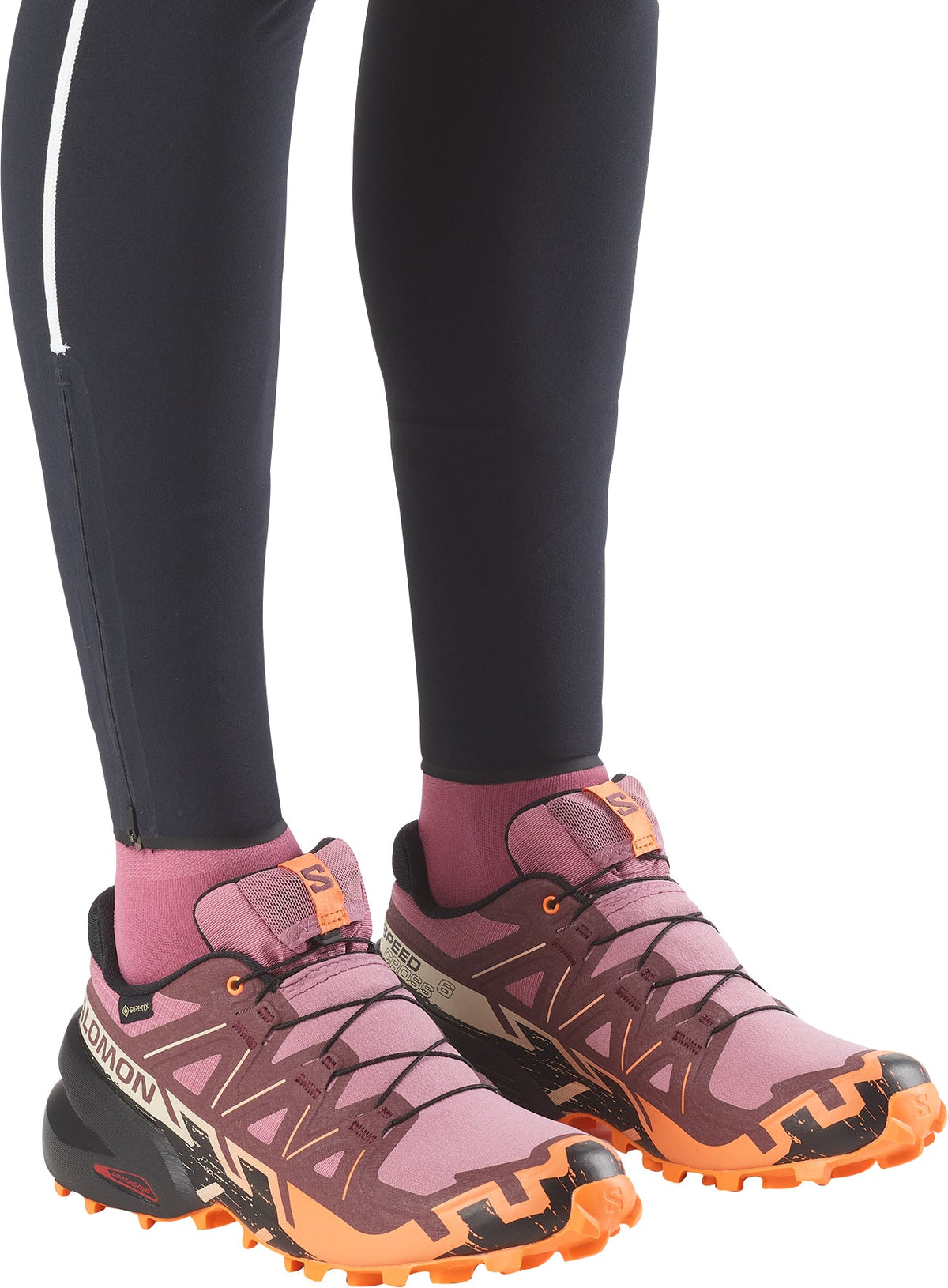 Salomon Speedcross 6 GORE - TEX Women's Trail Running Shoes - Pink