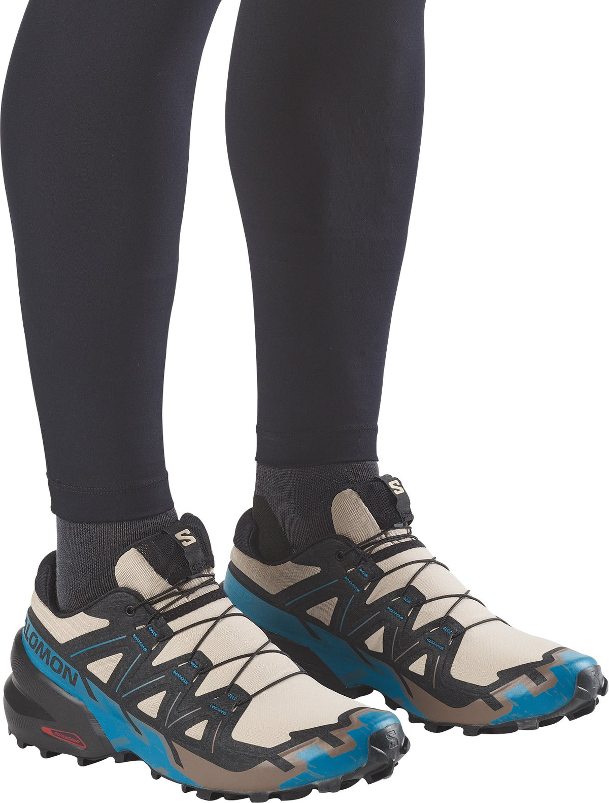 Salomon Speedcross 6 Men's Trail Running Shoes - Beige