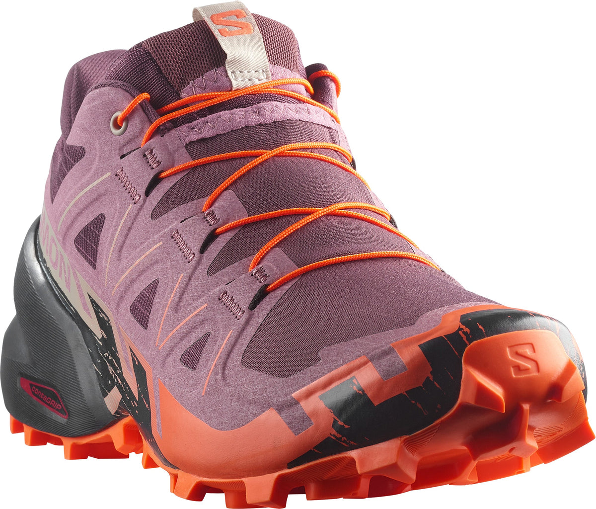 Salomon Speedcross 6 Women's Trail Running Shoes - Pink