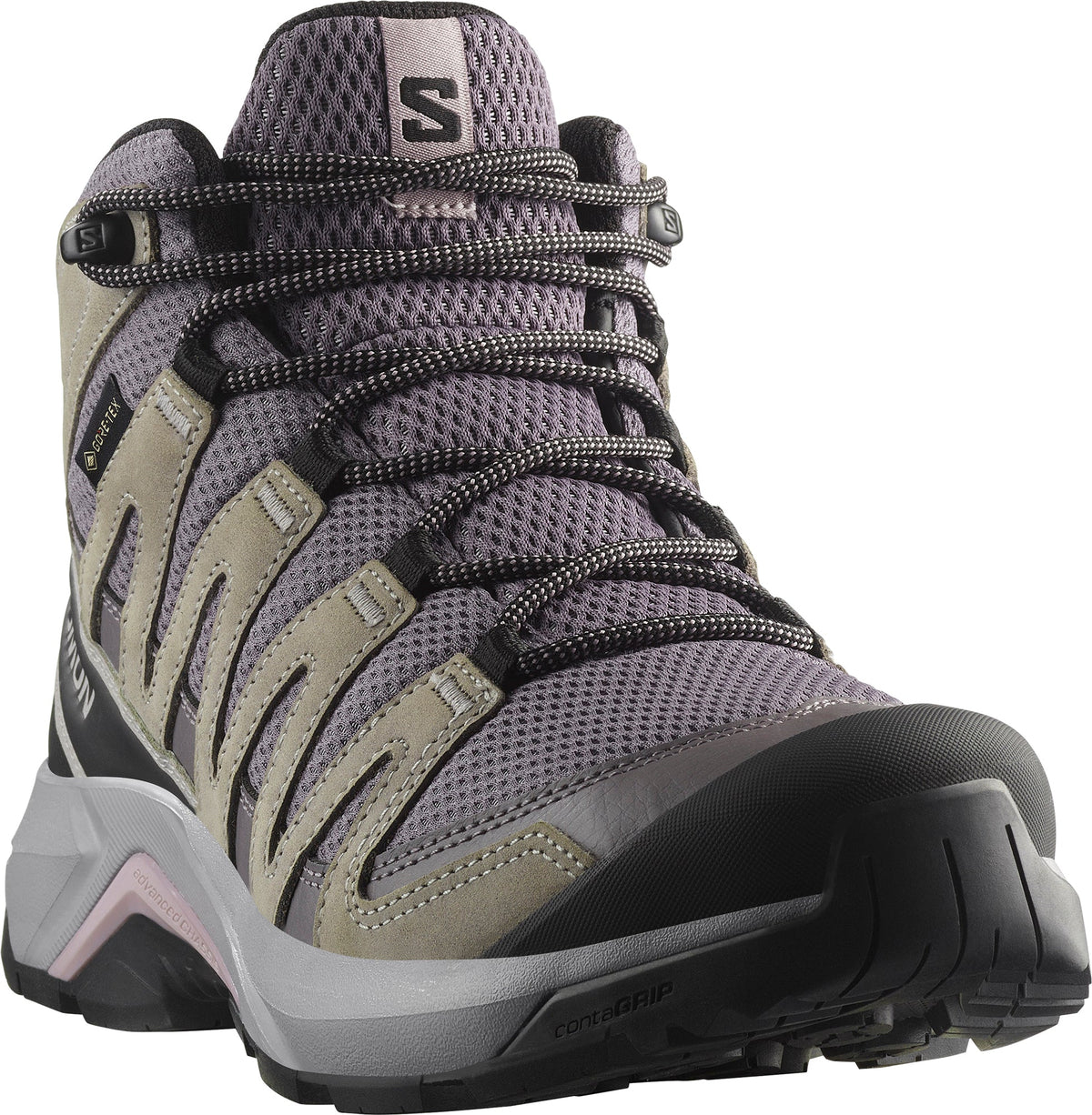 Salomon X - Adventure Recon Mid GORE - TEX Women's Walking Shoes - Grey