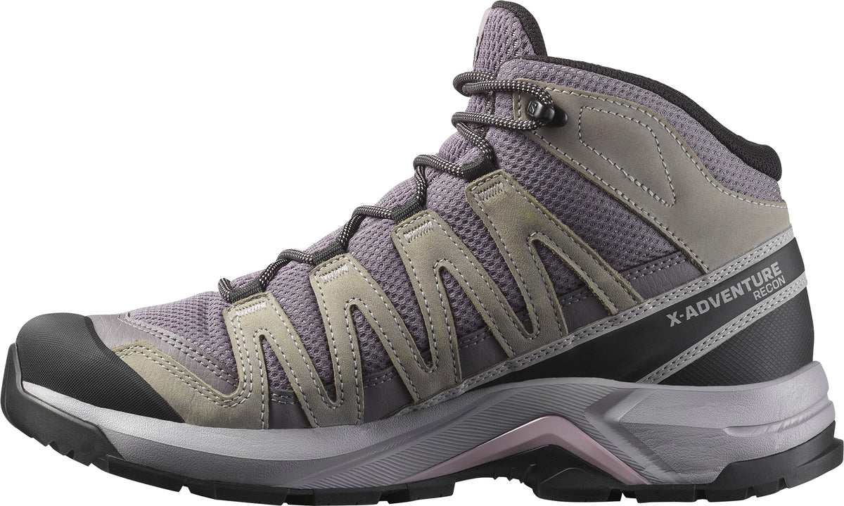 Salomon X - Adventure Recon Mid GORE - TEX Women's Walking Shoes - Grey