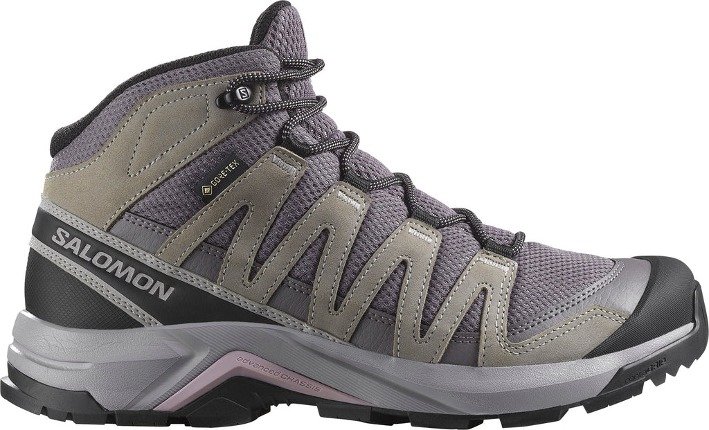 Salomon X - Adventure Recon Mid GORE - TEX Women's Walking Shoes - Grey