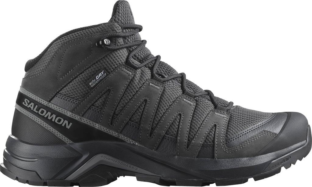 Salomon X - Adventure Recon Mid GORE - TEX Men's Walking Shoes - Black