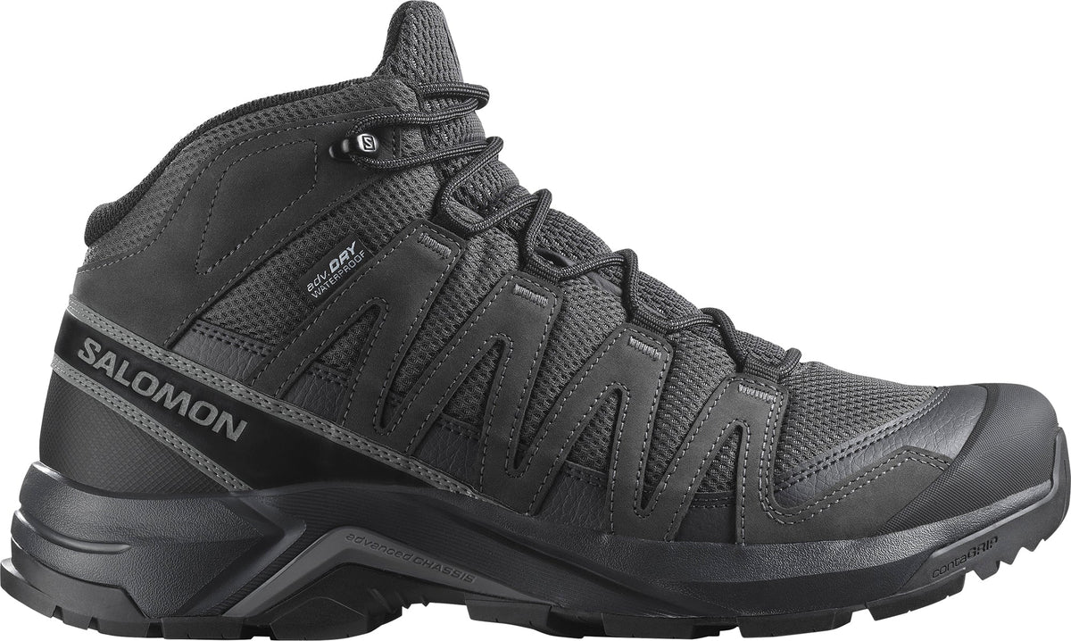 Salomon X - Adventure Recon Mid GORE - TEX Men's Walking Shoes - Black