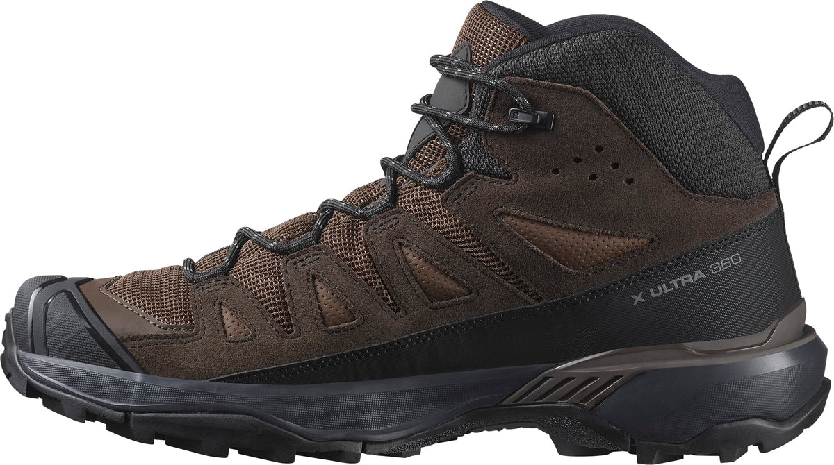 Salomon X Ultra 360 Leather Mid GORE - TEX Men's Walking Boots - Brown