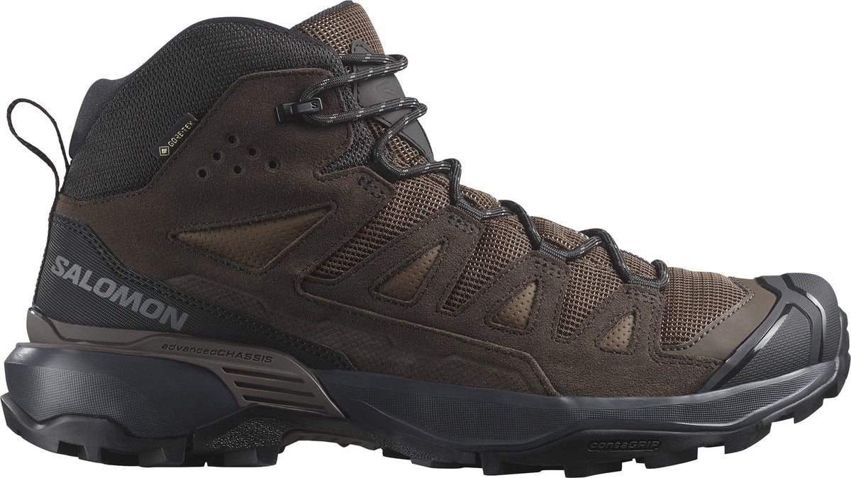 Salomon X Ultra 360 Leather Mid GORE - TEX Men's Walking Boots - Brown
