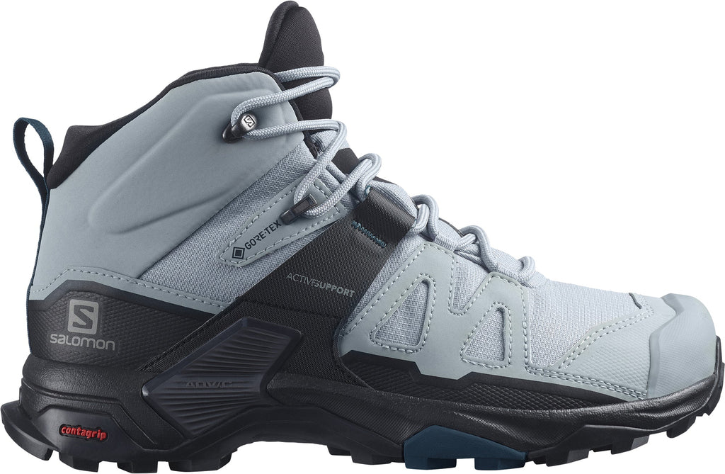 Salomon X Ultra 4 Mid GORE - TEX WIDE FIT Women's Walking Boots - Blue