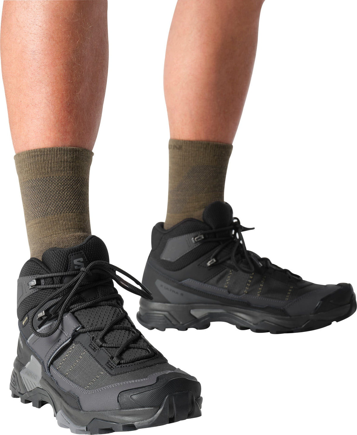 Salomon X Ultra 5 Mid GORE - TEX Men's Walking Boots - Black