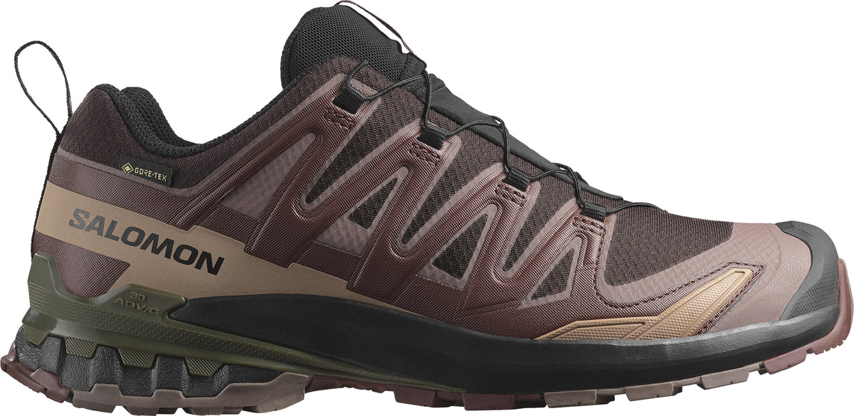 Salomon XA Pro 3D V9 GORE - TEX Men's Trail Running Shoes - Brown