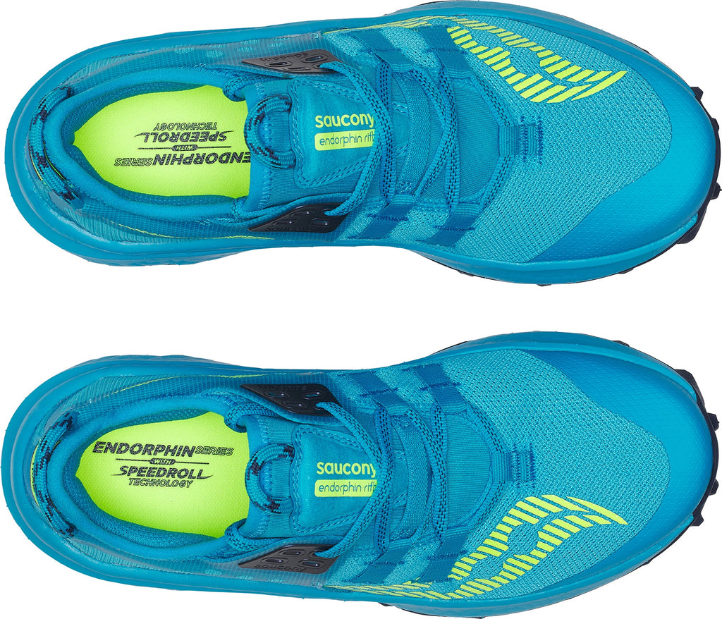Saucony Endorphin Rift Women's Trail Running Shoes - Blue