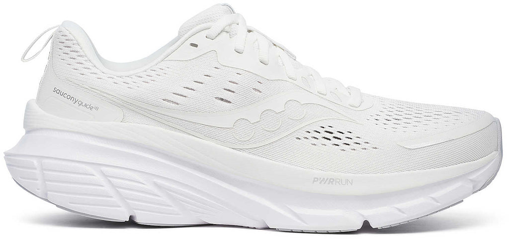 Saucony Guide 18 Men's Running Shoes - White