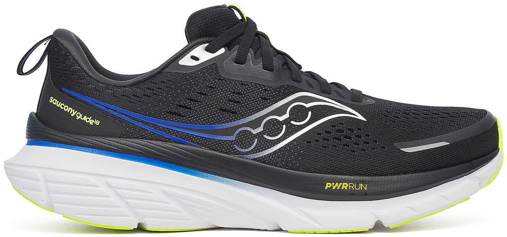 Saucony Guide 18 Men's Running Shoes - Black