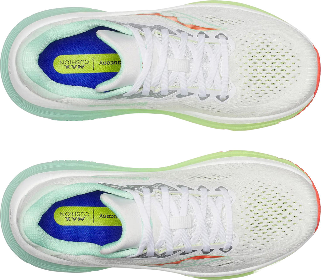 Saucony Guide 19 Women's Running Shoes - White