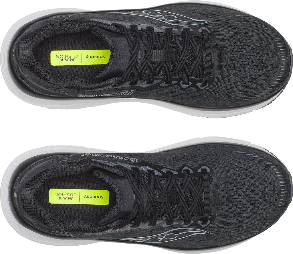 Saucony Guide 19 WIDE FIT Women's Running Shoes - Black