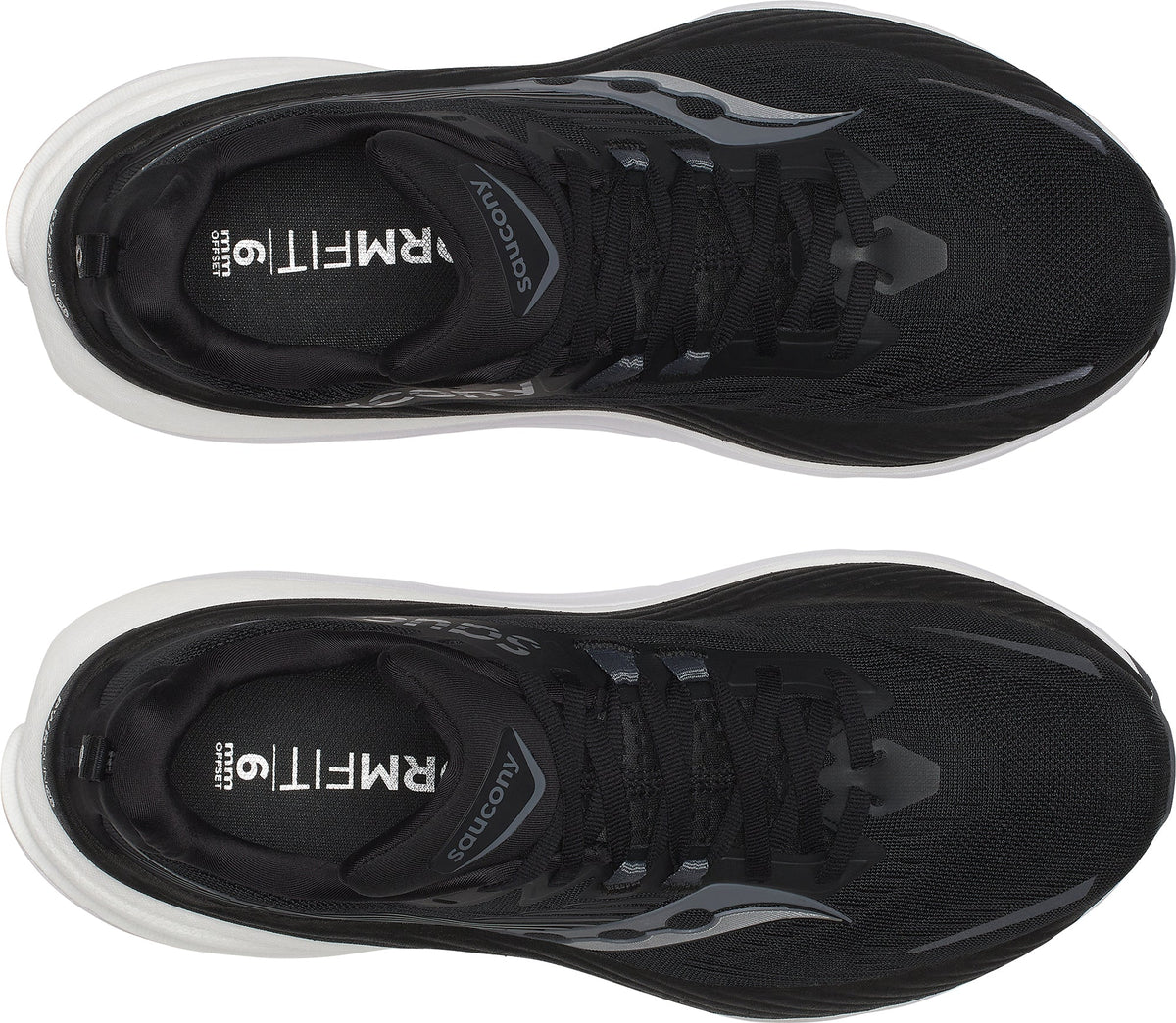 Saucony Hurricane 24 Men's Running Shoes - Black