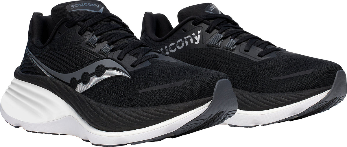 Saucony Hurricane 24 WIDE FIT Women's Running Shoes - Black